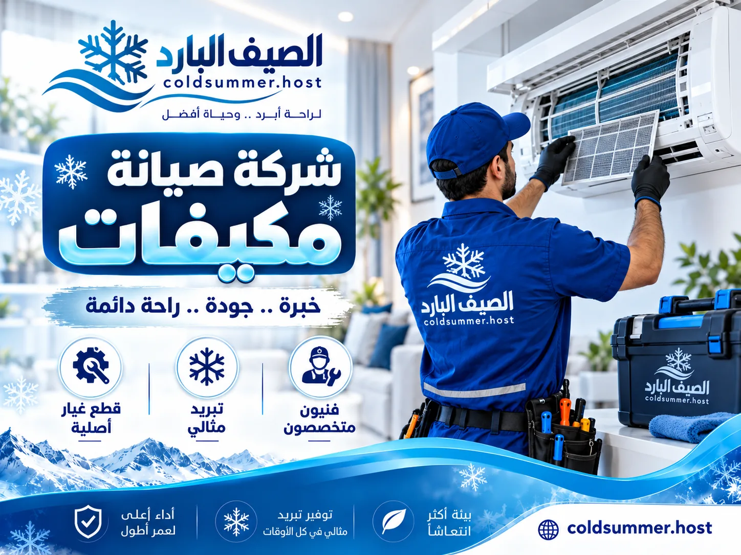 صيانة مكيفات بالرحاب - أعمال فحص وصيانة التكييف - 2